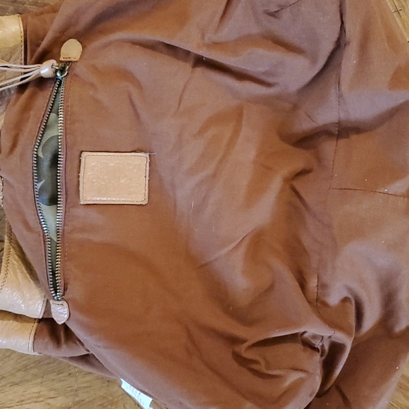 Lucky Brand large tan leather bag - Picture 7 of 12
